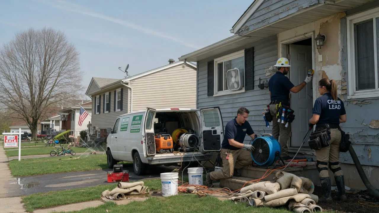 Flood Cleanup in Rockville, MD near me